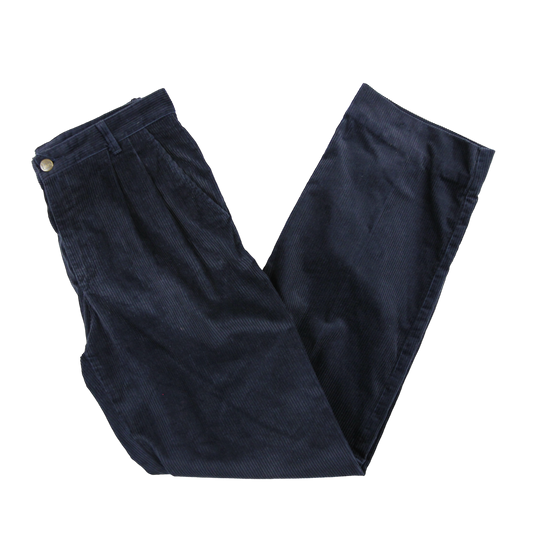 Navy Cord Pants